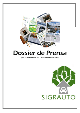 Dossier de Prensa81