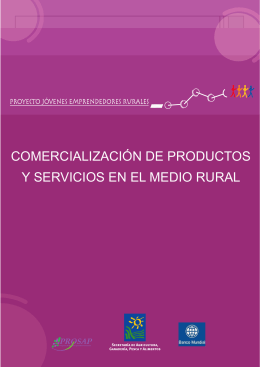 Comercializacion de Productos y Servicios en el Medio Rural