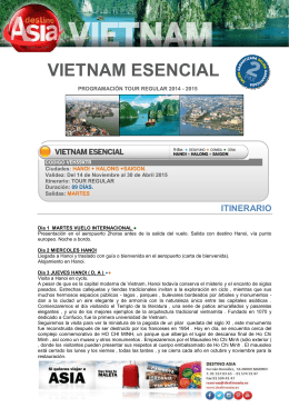 VIETNAM ESENCIAL