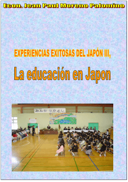LIBRO EDUCACION EN JAPON PDF