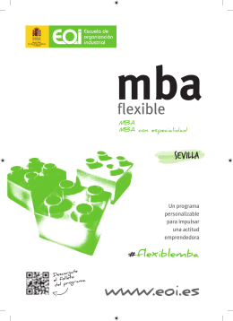 Flyer EOI - MBA Flexible (Sevilla).indd