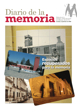 Diario de la Memoria. Año II, Nº 3. Septiembre de 2009.