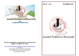 JCM Noviembre `07 (folleto)