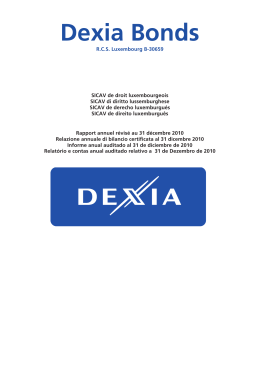 Dexia Bonds - OficinaDirecta