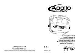 APOLLO-DMX - user manual - V1,0