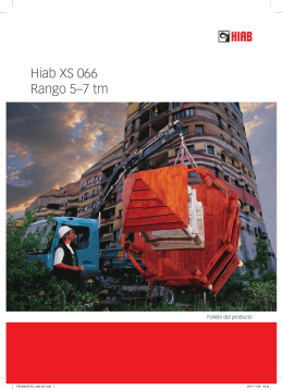 Hiab XS 066 Rango 5–7 tm
