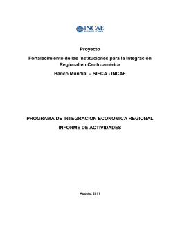 Programa de Integración Económica Regional