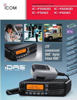 LTR™ convencional IDAS™ digital Enlace IDAS™ LTR