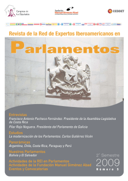Nº5 Revista digital de la REI en Parlamentos