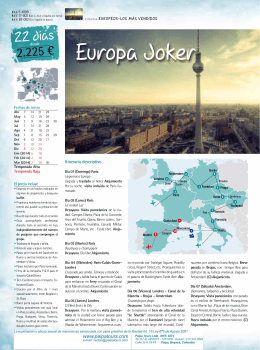 Europa Joker - Paipa Tours Ltda