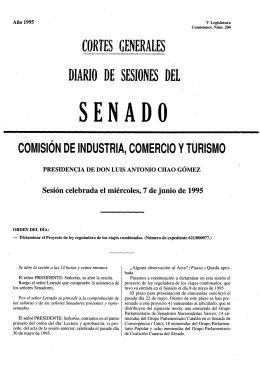 SENADO - Congreso de los Diputados