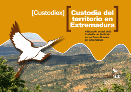 La Custodia del Territorio en Extremadura