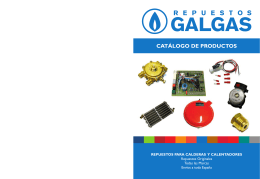 Catálogo - REPUESTOS GALGAS