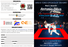 organiza - Club Karate Shotokan Sant Joan