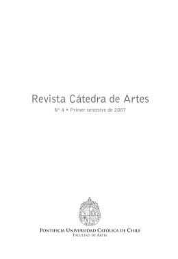 Descargar Revista Completa - Cátedra de Artes