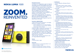 (Microsoft PowerPoint - Nokia Lumia 1020 Ficha T\351cnica)