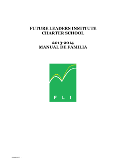 future leaders institute charter school 2013