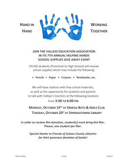 hand in working hand together join the vallejo education association
