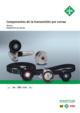 Componentes de la transmisión por correa - Repuestos Eusko-Auto