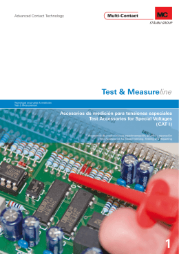 Test Accessories for Special Voltages - Multi