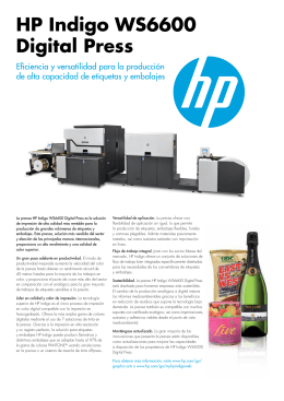 PDF HP Indigo WS6600