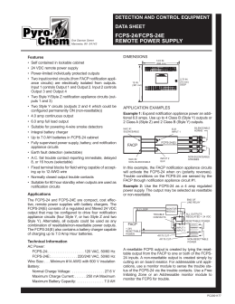 PC2001177 FCPS-24/FCPS-24E - Pyro-Chem