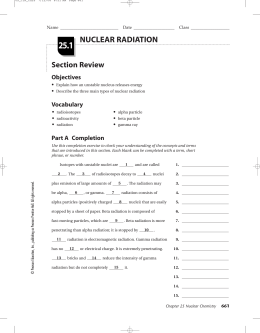 Nuclear Worksheet 3