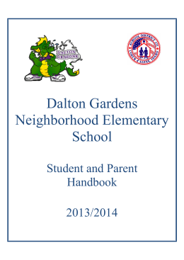 to view the Elementary Policy Handbook.