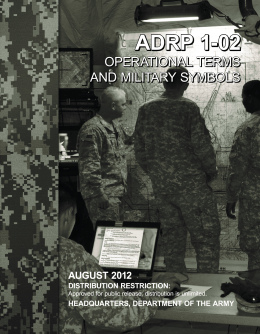 ADRP 1-02 - MSU Army ROTC