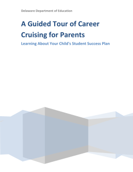 A Guided Tour of Career Cruising for Parents