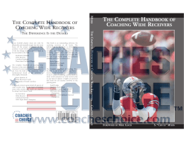 The Complete Handbook of Coaching Wide Receivers