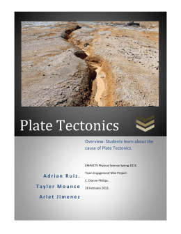 Plate Tectonics - NWACC
