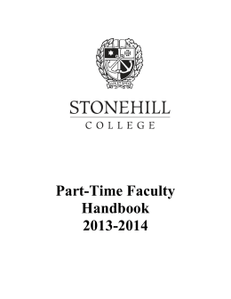 faculty resources - Stonehill College