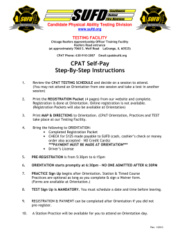 CPAT Self-Pay Step-By-Step Instructions