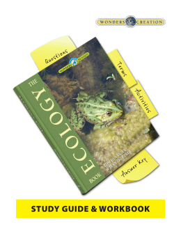 The Ecology Book study guide