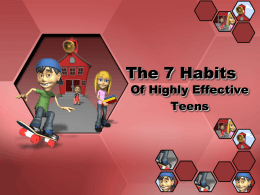 The 7 Habits - Edward Roybal Learning Center