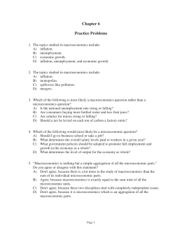 Chapter 6 Practice Problems