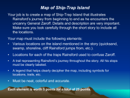 Map of Ship-Trap Island