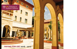 paying for usc 2016 - 2017 - Financial Services