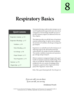 Respiratory Basics - Nursecom Home Page