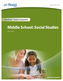 Middle School: Social Studies