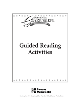 Guided Reading Activities Guided Reading Activities
