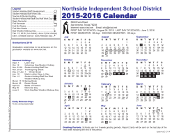 NISD 2015-2016 - Northside Independent School District