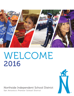 the NISD Welcome Magazine, 20 pages