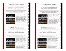GPISD Family Access GPISD Family Access