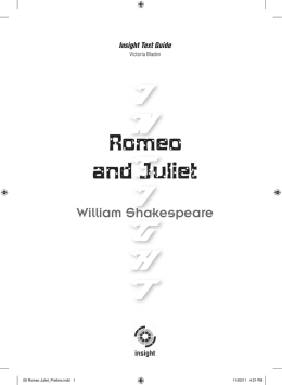Romeo and Juliet - Insight Publications