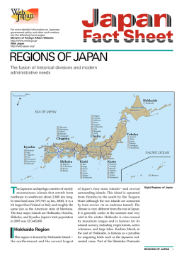 regions of japan