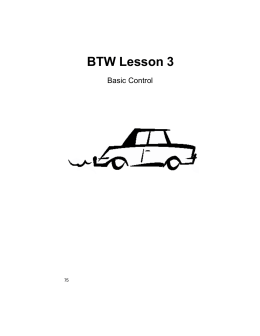 BTW Lesson 3