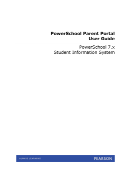 Parent Portal User Guide - Lake Havasu Unified School District #1