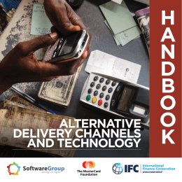 The Alternative Delivery Channels and Technology Handbook